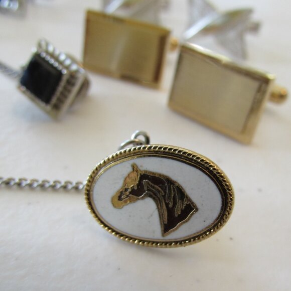 Cufflinks/Tie Tacks/Tie Clips Lot - Picture 5 of 16